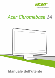 Manuale Acer Chromebase 24 CA24I Desktop