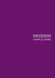 Руководство Severin EL 0690 Стайлер для волос