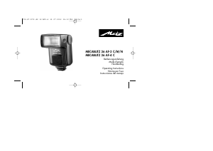 Manuale Metz Mecablitz 36 AF-3 M Flash