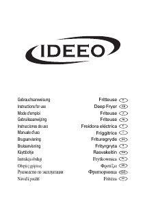 Manual de uso Ideeo FR 0941 Freidora