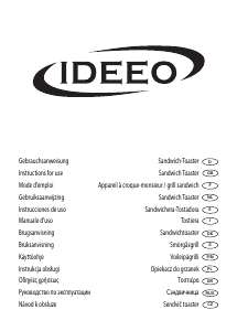 Εγχειρίδιο Ideeo SA 0927 Σχάρα επαφής