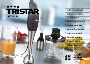Instrukcja Tristar MX-4146 Blender ręczny