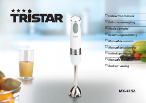 Handleiding Tristar MX-4156 Staafmixer