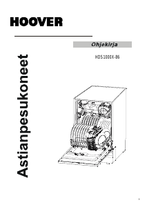 Käyttöohje Hoover HDS 108 Astianpesukone