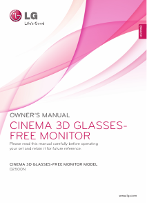Manual LG D2500N LCD Monitor