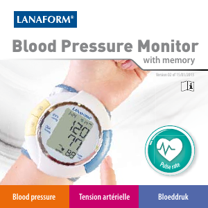 Manuál Lanaform Memory Tonometr