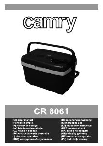 Manual Camry CR 6505 Cool Box