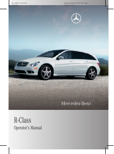 Manual Mercedes-Benz R 350 (2009)