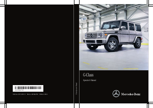 Manual Mercedes-Benz G 550 (2016)