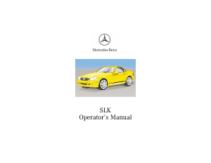 Manual Mercedes-Benz SLK 320 (2001)