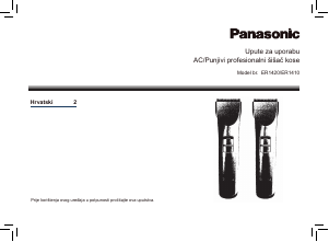 Priručnik Panasonic ER-1420 Šišač za kosu