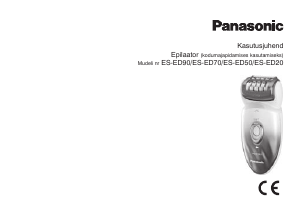 Kasutusjuhend Panasonic ES-ED70 Epilaator