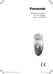 Handleiding Panasonic ES-ED95 Epilator