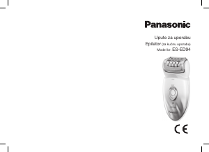 Priručnik Panasonic ES-ED94 Epilator