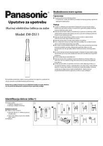 Priručnik Panasonic EW-DS11 Električna četkica za zube