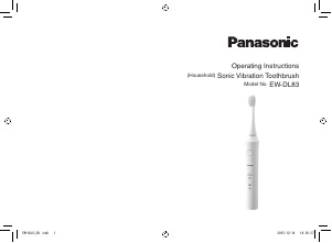 Manual Panasonic EW-DL83 Escova de dentes elétrica