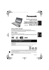 Bedienungsanleitung Panasonic DVD-LX110 DVD-player
