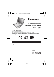 Handleiding Panasonic DVD-LS91 DVD speler