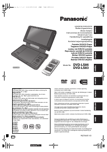 Manual de uso Panasonic DVD-LS83 Reproductor DVD