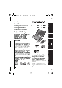 Manual de uso Panasonic DVD-LS82 Reproductor DVD