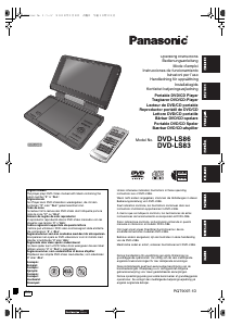 Bedienungsanleitung Panasonic DVD-LS86 DVD-player