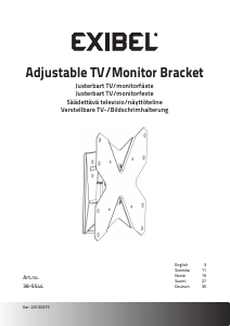 Manual Exibel 38-5544 Wall Mount