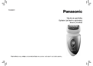 Priručnik Panasonic ES-WD42 Epilator