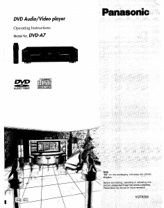 Handleiding Panasonic DVD-A7 DVD speler