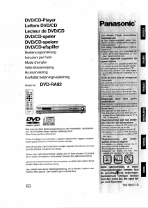 Bedienungsanleitung Panasonic DVD-RA82EG DVD-player
