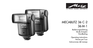 Manual Metz Mecablitz 36 C-2 Flash