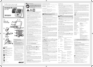 Manual Medisana BU A50 Medidor de pressão