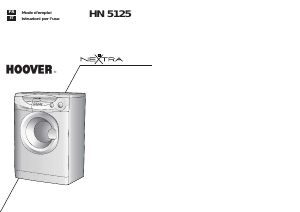 Manuale Hoover HN 5125-84S Lavatrice