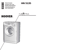 Manual Hoover HN 5135-83M Washing Machine