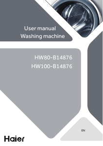 Manual Haier HW100-B14876 Washing Machine