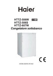 Manuale Haier HTTZ-507W Congelatore