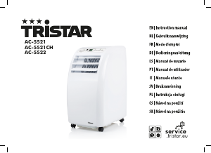 Manual de uso Tristar AC-5522 Aire acondicionado