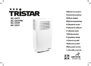 Manual de uso Tristar AC-5531 Aire acondicionado