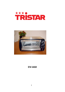 Handleiding Tristar OV-1410 Oven