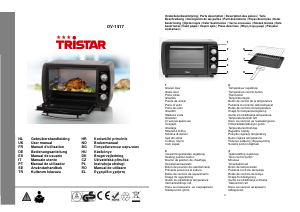 Használati útmutató Tristar OV-1417 Kemence