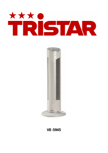 Bedienungsanleitung Tristar VE-5945 Ventilator