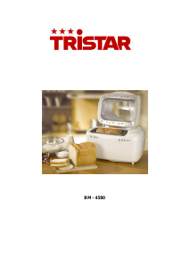Bedienungsanleitung Tristar BM-4580 Brotbackautomat