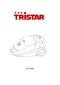 Manual de uso Tristar SZ-2178 Aspirador