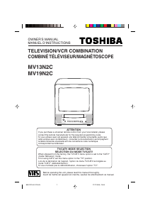 Handleiding Toshiba MV13N2C Televisie