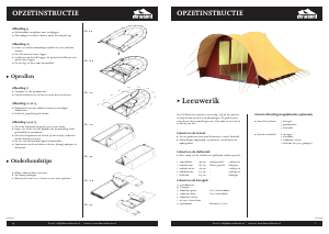 Handleiding De Waard Leeuwerik Tent