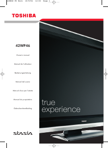 Manual de uso Toshiba 42WP46 Televisor de LCD