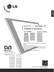 Manual LG 32LG5010-ZD.BEU LCD Television