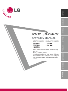 Manual LG 32LC2RR LCD Television