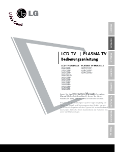 Bedienungsanleitung LG 32LC25R LCD fernseher