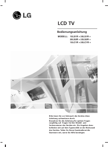 Bedienungsanleitung LG 23LS2R LCD fernseher