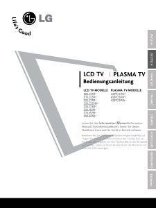 Bedienungsanleitung LG 32LC2RA LCD fernseher